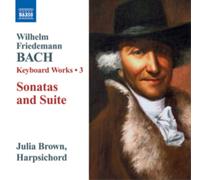 Julia Brown – Obras para teclado Vol.3: Sonatas – Suite F.24/Br A 39 – CD – NAXOS