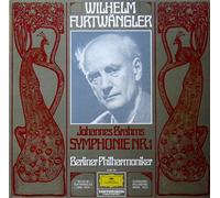 Wilhelm Furtwängler - Berliner Philharmoniker - Brahms: Symphonie Nr. 1 c-moll op. 68 / Symphony No. 1 in C minor, Op. 68 [Disco de vinilo LP record]