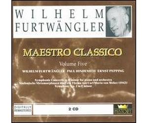 Wilhelm Furtwängler - Furtwängler : Symphonic Concerto in B minor for piano & orchestra / Hindemith : Sinfonische Metamorphosen / Pepping : Symphony No. 2