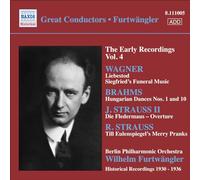 Wilhelm Furtwängler - Les Enregistrements De Jeunesse /Vol.4