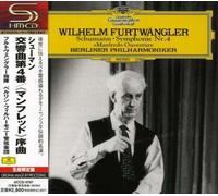 Wilhelm Furtwangler - Schumann: Symphony No. 4 etc (Shm-CD)
