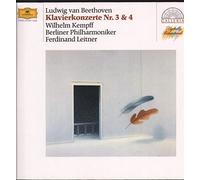 Wilhelm Kempff - Beethoven-Kempff -Concertos Piano Nos 3 & 4 [Vinilo]
