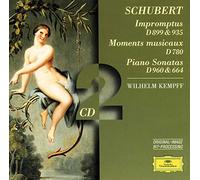 Wilhelm Kempff - Schubert: Impromptus D 899 & 935 / Moments musicaux D 780 Piano Sonatas