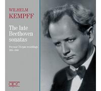 Wilhelm Kempff - Sonates Tardives pour Piano
