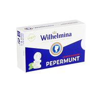 Wilhelmina Pepermunt | Caja De Menta Para Mentir (24X 100Gr | Wilhelmina Caramelos | Caramelos Holandeses | 24 Pack | 2400 Gramo Total