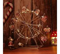 WILINNI Luces Navideñas Personalizadas Muñeco De Nieve Noria Personalizadas 1-12 Foto Regalos Para Familia Pareja Amigos Cumpleaños Navidad (estilo 5)