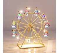 WILINNI Luces Navideñas Personalizadas Muñeco De Nieve Noria Personalizadas 1-12 Nombres Regalos Para Familia Pareja Amigos Cumpleaños Navidad (estilo 2)