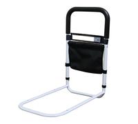 Wilitto Barandilla de cama para adultos mayores, barra de asistencia extendida para personas mayores con bolsillo de almacenamiento y luz nocturna, barandilla de cabecera médica, soporte de cama