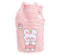 Wilitto Botella de agua caliente portátil, retención de calor y buen sellado, bolsa de agua caliente, calentador de manos de dibujos animados lindo de invierno para clima frío, bolsa de agua caliente para compresión caliente y terapia fría I