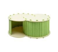 Wilitto Cama tipo túnel para gatos de interior, para hacer ejercicio, rascar, cama grande de fieltro para gatos, nido de gato desmontable, escondite para siesta, cama para gatos, cueva para mascotas,
