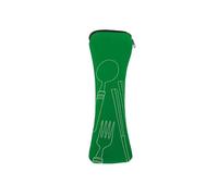 Wilitto Estuche portátil para cubiertos de viaje, bolsa de almacenamiento de cubiertos para camping, trabajo, escuela, picnic, tenedor, cuchara, palillos, bolsa de embalaje de cubiertos, bolsa de