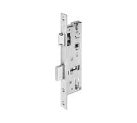 WILKA 1438000011 Cerradura de Marco Tubular 1438 | tamaño del Mandril: 30 mm | Puño de 245 mm Plano de Acero Inoxidable | 1 Pieza, Plata