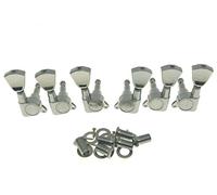 Wilkinson 3 x 3 E-Z afinadores de guitarra E-Z-LOK Clavijas de afinación para guitarra con botones de tulipán