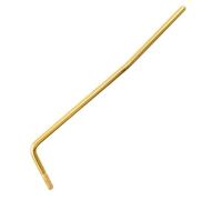 Wilkinson 4,8mm Enroscar Palanca de Tremolo Vibrato Arm para Guitarra Eléctrica Fender Mexico Strat, Dorado sin Punta