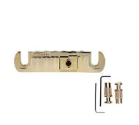 Wilkinson GTB Ajustable Intonated Wraparound Puente Cordal para Guitarra Eléctrica Estilo Les Paul, Dorado