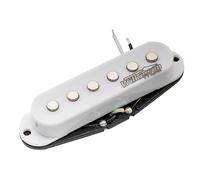 Wilkinson High Output Cerámico Pastilla Single Coil Mástil Pickup para Guitarra eléctrica tipo Strat, Blanco