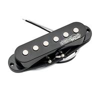 Wilkinson High Output Cerámico Pastilla Single Coil Mástil Pickup para Guitarra eléctrica tipo Strat, Negro