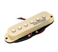 Wilkinson High Output Cerámico Pastilla Single Coil Medio Pickup para Guitarra eléctrica tipo Strat, Crema