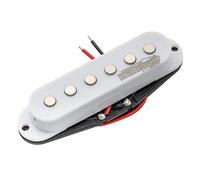 Wilkinson High Output Cerámico Pastilla Single Coil Medio Pickup para Guitarra eléctrica tipo Strat, Blanco