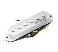 Wilkinson High Output Cerámico Pastilla Single Coil Puente Pickup para Guitarra eléctrica tipo Strat, Blanco