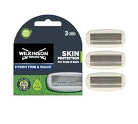 Wilkinson - Hydro Trimmer - Body &Balls - 3 recambios de cuchillas para maquinilla de afeitar eléctrica - Protección de la piel para hombres con gel de aloe vera