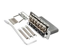Wilkinson M Series WOV03 54mm Vintage Puente Tremolo 6 Tornillos Cromado | Selleta Curvada Estilo Vintage, con Palanca Trémolo Presión, Bloque 36 mm,para Guitarra Eléctrica tipo Strat