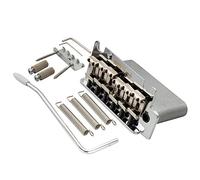 Wilkinson M Series WOV05 54mm Vintage ST Puente Tremolo 2 Puntos Cromado | Selleta Curvada Estilo Vintage, con Palanca Trémolo Presión, Bloque 36 mm,para Guitarra Eléctrica tipo MIJ/MIK Strat