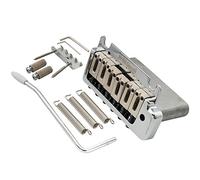 Wilkinson M Series WOV08 52,5mm ST Puente Tremolo 2 Puntos Cromado | Selleta Moderno, Palanca Trémolo Presión Bloque 36 mm, para Guitarra Eléctrica American Standard Professional Fender Strat