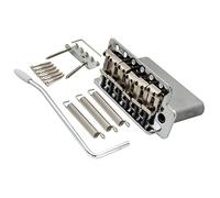 Wilkinson - Puente de trémolo de guitarra ST de bloque completo de estilo vintage de 52,5 mm, 6 tornillos para Squier/México Fender Strat, cromado
