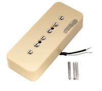 Wilkinson Serie M Alnico 5 Pastilla P90 Soapbar Mástil Pickup Crema | para Guitarra Eléctrica LP/SG