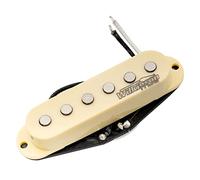 Wilkinson Serie M High Output Alnico 5 Pastilla de Bobina Simple Mástil Pickup para Guitarra Eléctrica Stratocaster,Crema