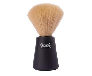 Wilkinson Sword - Brocha de Afeitar Clásica [PREMIUM EDITION] Fabricada con las Cerdas más Finas para Exfoliar la Piel y Ayudar a Levantar y Humedecer la Barba