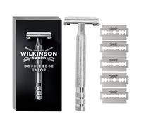 Wilkinson Sword Classic Premium Maquinilla + 5 Hojas de Doble Filo
