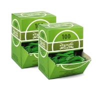 Wilkinson Sword Hospital - Pack de 2 cajas de 100 Cuchillas de Afeitar unisex, verdes, de Acero aleado, Desechables Caja Dispensadora Aptas para Uso Pre-Operatorio en Hospitales y Centros Sanitarios
