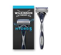 Wilkinson Sword Hydro 5 Maquinillas para hombre, hidratantes, cuchillas con revestimiento de carbono, mango de maquinilla con 1 recambio de cuchilla