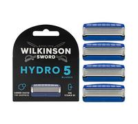 Wilkinson Sword Hydro 5 Skin Protection Regular - 4 Recambios de Cuchillas de Afeitar de 5 Hojas con Banda Lubricante Enriquecida con Pro Vitamina B5, Compatible para Cualquier Maquinilla Hydro