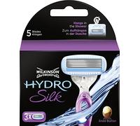 Wilkinson Sword Hydro Silk - Cuchillas de afeitar para mujer (3 unidades)