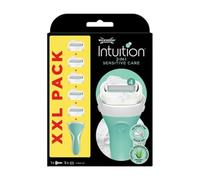 WILKINSON SWORD INTUITION SENSITIVE CARE - Afeitadora para mujer (incluye 5 cuchillas de repuesto)