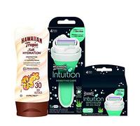 Wilkinson Sword Intuition Sensitive Care + Hawaiian Tropic Loción Solar SPF30