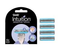 Wilkinson Sword Intuition Sensitive Touch - 4 Recambios de 3 Hojas - Recambio para Maquinilla de Afeitar Intuition Sensitive Touch - Compatible con la Gama Intuition Complete
