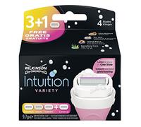 Wilkinson Sword Intuition Summer Variaty - Cuchillas de afeitar para mujer, 3 + 1 unidad