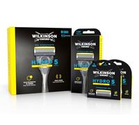 Wilkinson Sword - Maquinilla de Afeitar Hydro 5 Sense Energize + 8 Recambios de Cuchillas de Afeitar, Menta Energizante - Maquina de afeitar de 5 cuchillas con amortiguador Shock Absorb