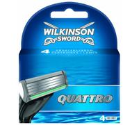Wilkinson Sword Quattro Cuchillas de afeitar, 4 Recambios