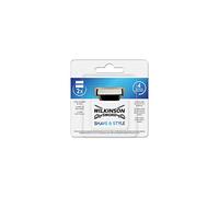 Wilkinson Sword Shave & Style - Pack de 2 Cuchillas de Recambio, Duración 4 Meses por Lámina, Recortadora Facial para Hombres