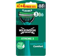 Wilkinson Sword Xtreme 3 Sensitive Bolsa de 4+4 Maquinillas Desechables