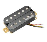 Wilkinson Vintage Classic Alnico 5 Estilo Overwound Abierto Pastilla Humbucker Puente Pickup para Guitarra Eléctrica, Negro
