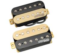 Wilkinson Vintage Classic Alnico 5 Estilo Overwound Abierto Pastillas Humbucker Pickups Set para Guitarra Eléctrica, Zebra