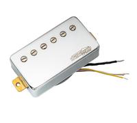 Wilkinson WOCHB Cerámico PAF Pastilla Humbucker Mástil Pickup para Guitarra Eléctrica tipo Les Paul SG, Cromado