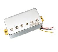 Wilkinson WOCHB Cerámico PAF Pastilla Humbucker Puente Pickup para Guitarra Eléctrica tipo Les Paul SG, Cromado
