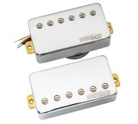 Wilkinson WOCHB Cerámico PAF Pastillas Humbucker Pickups Set para Guitarra Eléctrica tipo Les Paul SG, Cromado